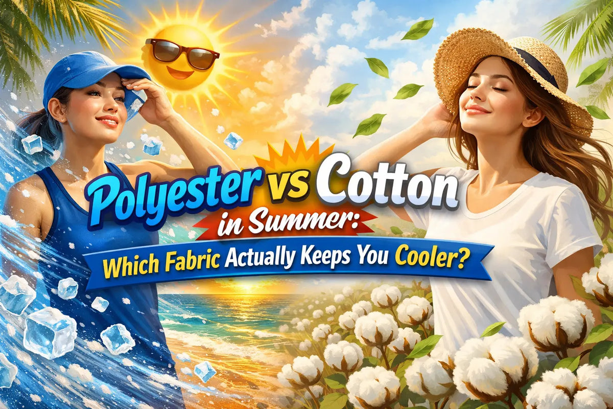 Polyester vs Cotton in Summer: Which Fabric Actually Keeps You Cooler?