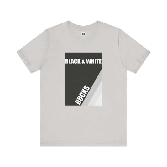 Black_&_White_Rocks_Sleeve_Tee_Silver_S