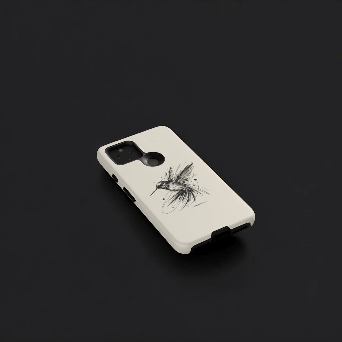 Hummingbird_Elegance_Tough_Case_Google_Pixel_5_5G_Matte