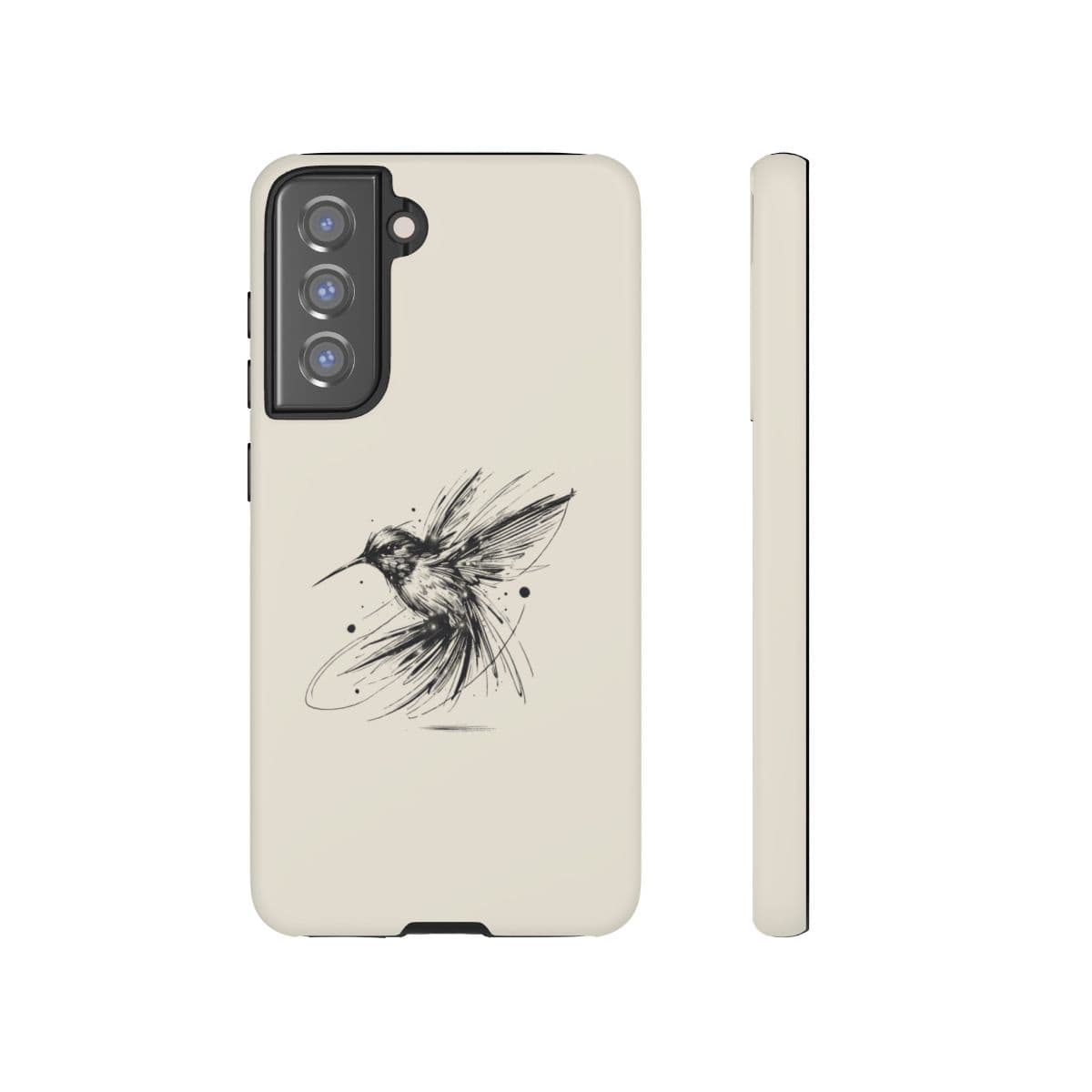 Hummingbird_Elegance_Tough_Case_Samsung_Galaxy_S21_FE_Matte